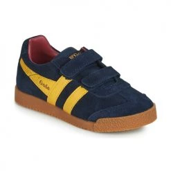 Chaussures Enfant Baskets basses Gola HARRIER VELCRO Bleu