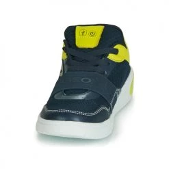 Chaussures Enfant Baskets basses Geox J XLED BOY Marine / Jaune 6 Chaussures Enfant Baskets basses Geox J XLED BOY Marine / Jaune -Baskets mode Soldes 11333077 500 C