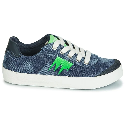 Chaussures Garçon Baskets basses Geox J KILWI BOY Bleu / Vert 2 Chaussures Garçon Baskets basses Geox J KILWI BOY Bleu / Vert – Image 2