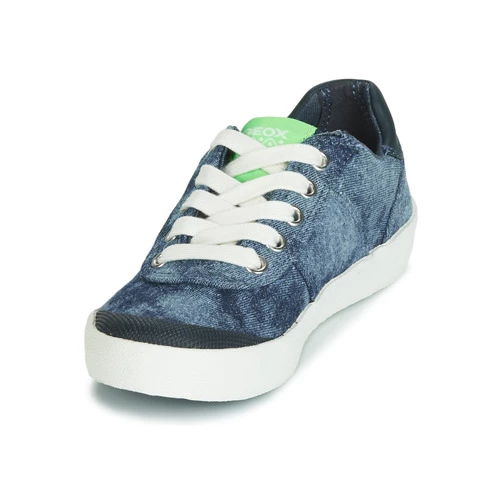 Chaussures Garçon Baskets basses Geox J KILWI BOY Bleu / Vert 3 Chaussures Garçon Baskets basses Geox J KILWI BOY Bleu / Vert – Image 3