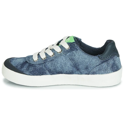 Chaussures Garçon Baskets basses Geox J KILWI BOY Bleu / Vert 4 Chaussures Garçon Baskets basses Geox J KILWI BOY Bleu / Vert – Image 4