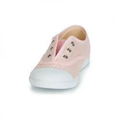Chaussures Fille Baskets basses Citrouille et Compagnie RIVIALELLE Rose métallisé -Baskets mode Soldes 12100741 500 C