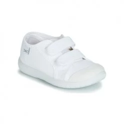 Chaussures Enfant Baskets basses Citrouille et Compagnie GLASSIA Blanc