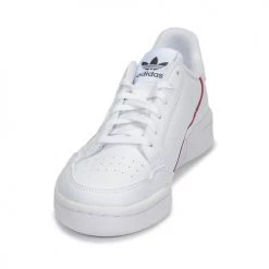 Chaussures Enfant Baskets basses adidas Originals CONTINENTAL 80 J Blanc -Baskets mode Soldes 12117697 500 C