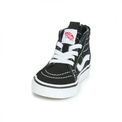 Chaussures Enfant Baskets montantes Vans SK8-HI ZIP Noir / Blanc -Baskets mode Soldes 12434191 500 C