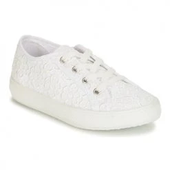 Chaussures Garçon Baskets basses André MARGHERITA Blanc
