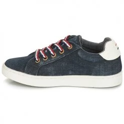 Chaussures Garçon Baskets basses André KRILL Bleu 7 Chaussures Garçon Baskets basses André KRILL Bleu -Baskets mode Soldes 13477621 500 D