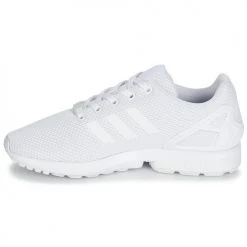 Chaussures Enfant Baskets basses adidas Originals ZX FLUX J Blanc -Baskets mode Soldes 14484155 500 D