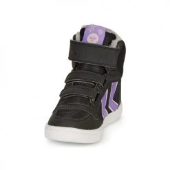 Chaussures Fille Baskets montantes hummel STADIL POLY BOOT MID JR Noir -Baskets mode Soldes 15051864 500 C