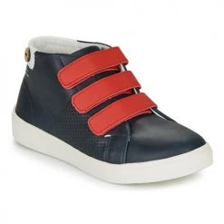 Chaussures Fille Baskets basses Faguo ASPENLOW LEATHER Bleu
