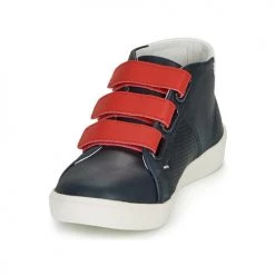 Chaussures Fille Baskets basses Faguo ASPENLOW LEATHER Bleu -Baskets mode Soldes 15058060 500 C