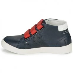 Chaussures Fille Baskets basses Faguo ASPENLOW LEATHER Bleu -Baskets mode Soldes 15058060 500 D