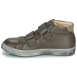 Chaussures Garçon Baskets montantes GBB NAZAIRE Gris -Baskets mode Soldes 15083185 500 D