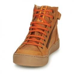 Chaussures Garçon Baskets montantes GBB OSTRAVI Marron -Baskets mode Soldes 15083584 500 C