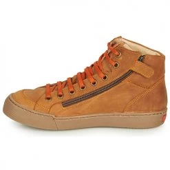 Chaussures Garçon Baskets montantes GBB OSTRAVI Marron -Baskets mode Soldes 15083584 500 D