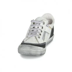 Chaussures Garçon Baskets basses Ramdam KUMAMOTO Blanc -Baskets mode Soldes 15149898 500 C