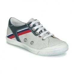 Chaussures Garçon Baskets basses Ramdam KAGOSHIMA Blanc / Bleu