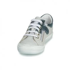 Chaussures Garçon Baskets basses Ramdam KAGOSHIMA Blanc / Bleu -Baskets mode Soldes 15149899 500 C