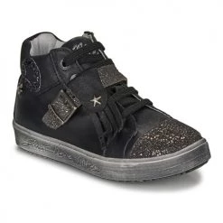 Chaussures Fille Baskets montantes Ikks BRENDA Noir