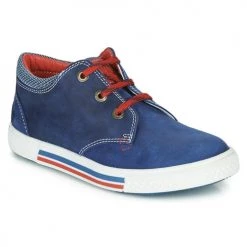 Chaussures Garçon Baskets basses Catimini PALETTE Bleu / Rouge