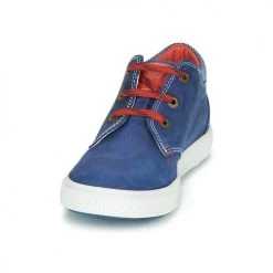 Chaussures Garçon Baskets basses Catimini PALETTE Bleu / Rouge -Baskets mode Soldes 15150239 500 C