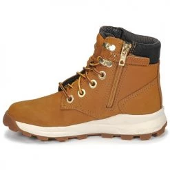 Chaussures Enfant Baskets montantes Timberland BROOKLYN SNEAKER BOOT Marron -Baskets mode Soldes 15220657 500 D