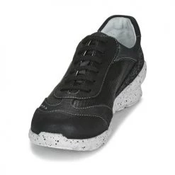 Chaussures Fille Baskets basses Ikks FIONA Noir -Baskets mode Soldes 15331017 500 C