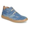 Chaussures Fille Baskets montantes Achile ANDREA Bleu