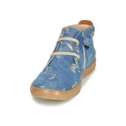 Chaussures Fille Baskets montantes Achile ANDREA Bleu -Baskets mode Soldes 15331106 500 C