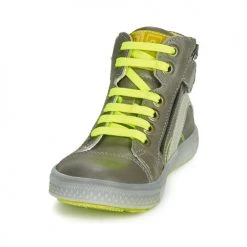 Chaussures Garçon Baskets montantes Catimini PAPYRUS Gris -Baskets mode Soldes 15331139 500 C