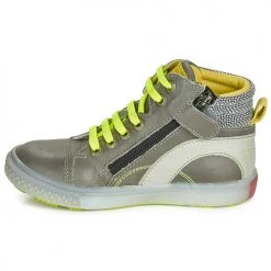Chaussures Garçon Baskets montantes Catimini PAPYRUS Gris -Baskets mode Soldes 15331139 500 D