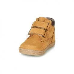 Chaussures Garçon Baskets montantes Kickers TACKEASY Camel / Marron -Baskets mode Soldes 15500746 500 C