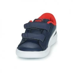 Chaussures Garçon Baskets basses Puma SMASH Marine -Baskets mode Soldes 15821270 500 C
