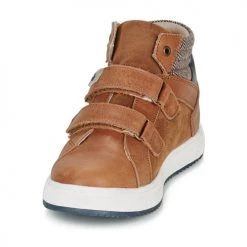 Chaussures Garçon Baskets montantes André TIMOTHE Marron -Baskets mode Soldes 15872090 500 C