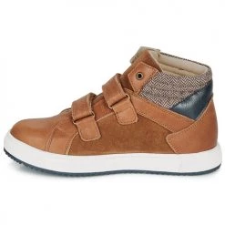 Chaussures Garçon Baskets montantes André TIMOTHE Marron -Baskets mode Soldes 15872090 500 D