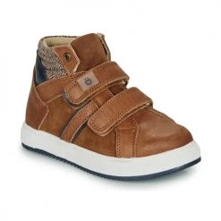 Chaussures Garçon Baskets montantes André TIMOTHE Marron