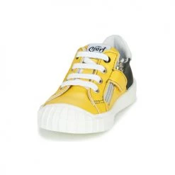 Chaussures Garçon Baskets basses GBB LINNO Jaune -Baskets mode Soldes 15997678 500 C