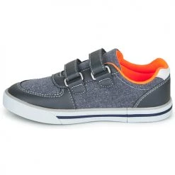 Chaussures Garçon Baskets basses Chicco FREDERIC Bleu / Orange -Baskets mode Soldes 16375190 500 D