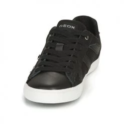 Chaussures Fille Baskets basses Geox J KILWI GIRL Noir 6 Chaussures Fille Baskets basses Geox J KILWI GIRL Noir -Baskets mode Soldes 16396536 500 C