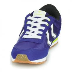 Chaussures Enfant Baskets basses hummel REFLEX JR Bleu -Baskets mode Soldes 16533815 500 C