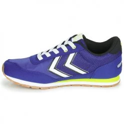 Chaussures Enfant Baskets basses hummel REFLEX JR Bleu -Baskets mode Soldes 16533815 500 D