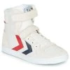 Chaussures Enfant Baskets montantes hummel SLIMMER STADIL LEATHER HIGH JR Blanc