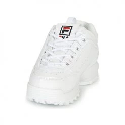 Chaussures Enfant Baskets basses Fila DISRUPTOR INFANTS Blanc -Baskets mode Soldes 16534103 500 C