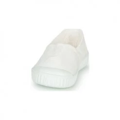 Chaussures Fille Baskets basses Victoria CAMPING TINTADO Blanc -Baskets mode Soldes 16612930 500 C