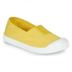Chaussures Fille Baskets basses Victoria CAMPING TINTADO Jaune