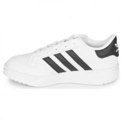Chaussures Enfant Baskets basses adidas Originals Novice C Blanc / noir -Baskets mode Soldes 16626279 500 D