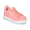 Chaussures Fille Baskets basses adidas Originals STAN SMITH EL I Rose
