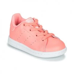 Chaussures Fille Baskets basses adidas Originals STAN SMITH EL I Rose