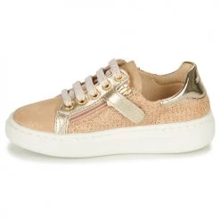 Chaussures Fille Baskets basses Shoo Pom FLASH ZIP LACE Beige -Baskets mode Soldes 16664450 500 D