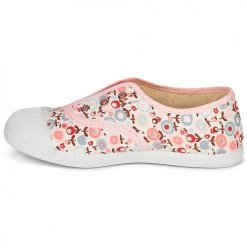 Chaussures Fille Baskets basses Citrouille et Compagnie RIVIALELLE Rose / Multicolore -Baskets mode Soldes 16698243 500 D